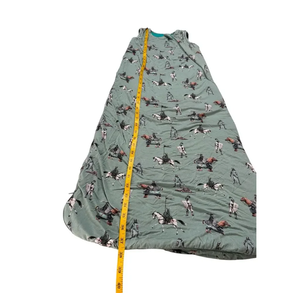 POSH PEANUT Medieval Knights Green Sleep Bag Sack Size 18-36 months 2.5 TOG